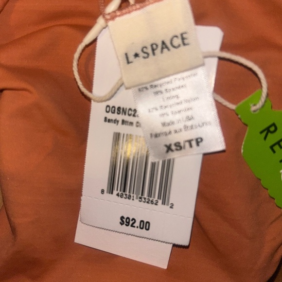 L*space Nikita Bikini Top and Sandy Bikini Bottom SET Sienna XS - Picture 7 of 7